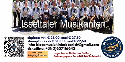 Die 12 Mährischen met de Isseltaler Musikanten live in Babberich — muziek in Zevenaar