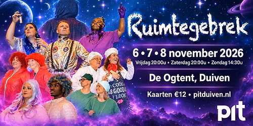Voorstelling Ruimtegebrek PIT — theater in Zevenaar