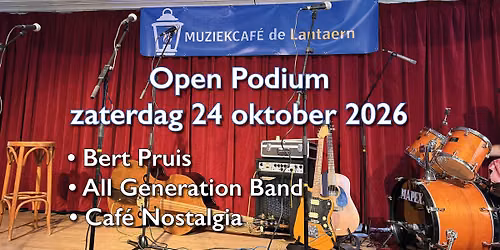 Open Podium (Entree Gratis) — muziek in Zevenaar