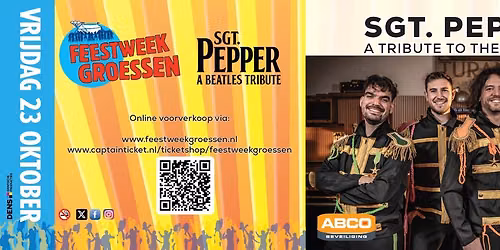 SGT. Pepper – a Beatles tribute — muziek in Zevenaar